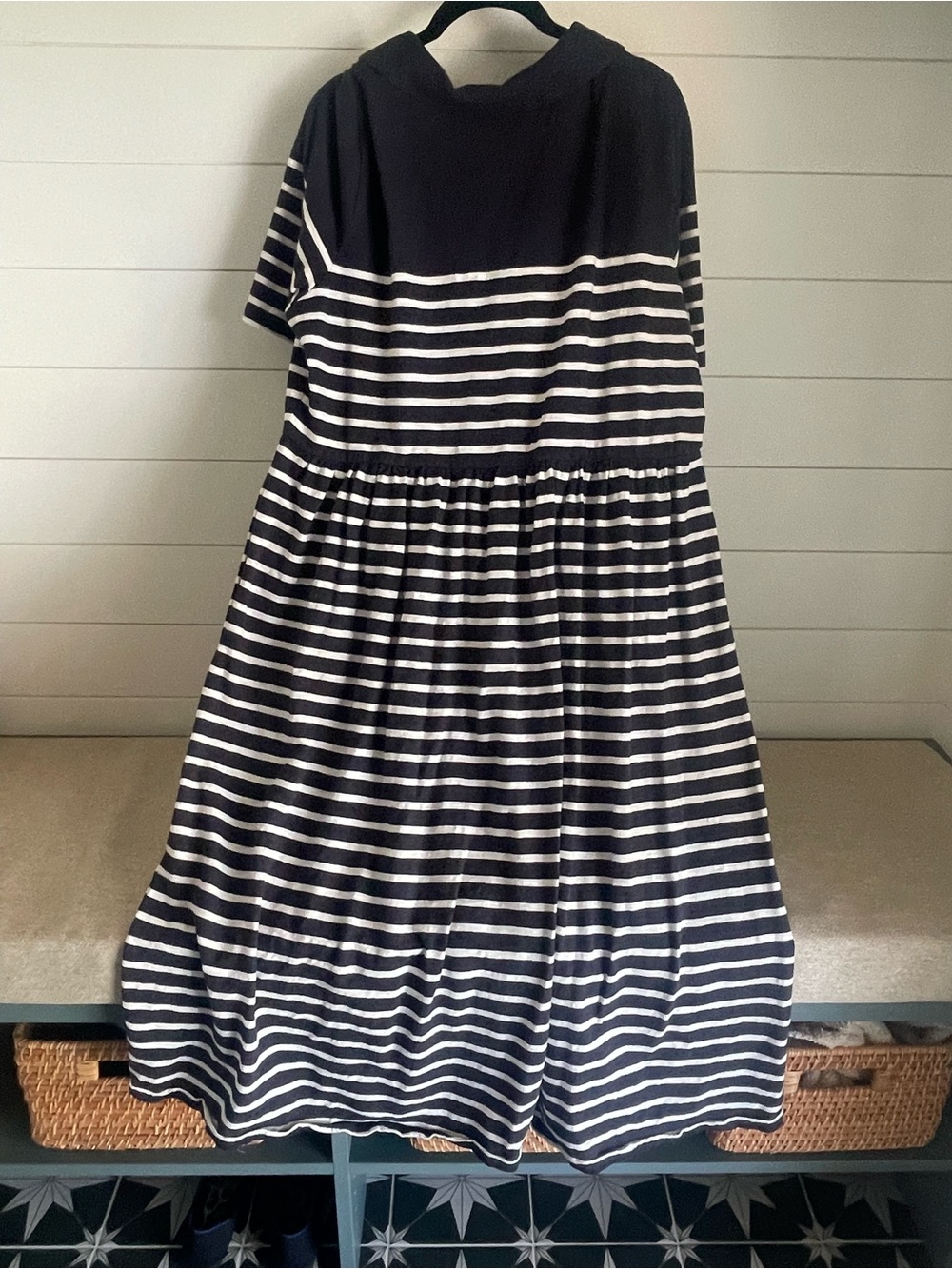 Boden Aria Collared Jersey Dress - Picture 3 of 5